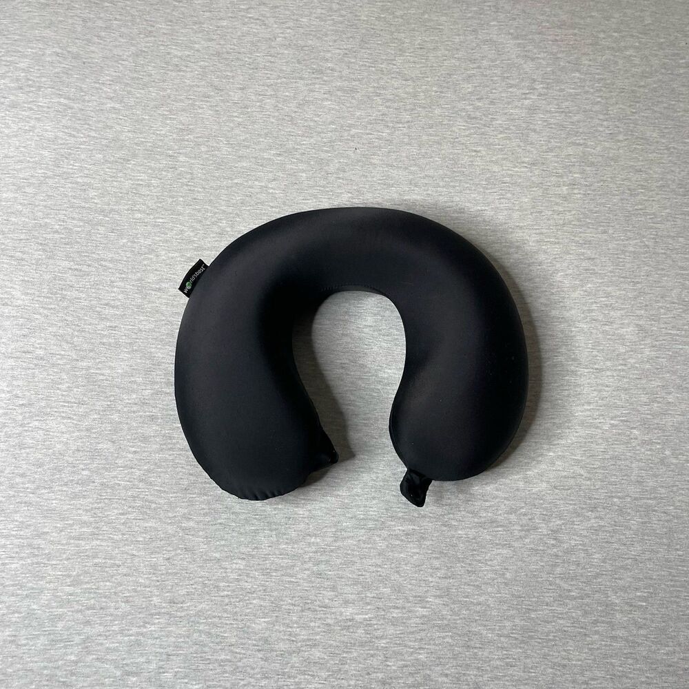 World’s Best Black U-Shaped Foam Travel Neck Pillow